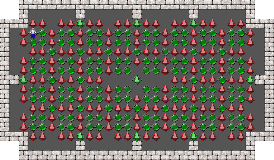 Sokoban David W. Skinner Arranged level 164